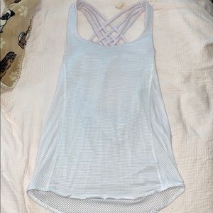 Lululemon tank top with built in bra